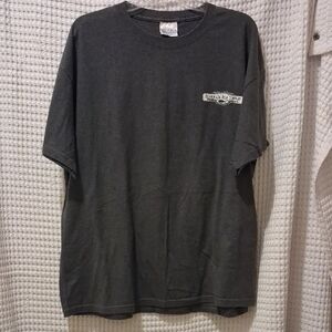 2007 Men's Myrtle Beach SC Bike Week Dark Gray Short Sleeve Tee SZ XL